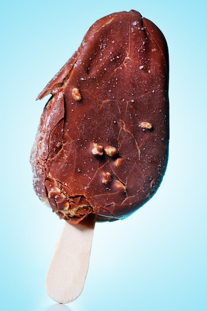 Delicious ice-cream on a stick