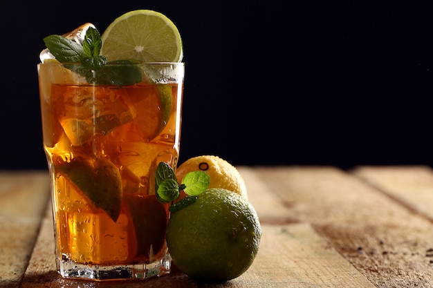 Free photo delicious iced tea