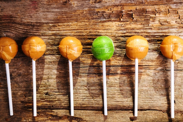 Free photo delicious lollipop