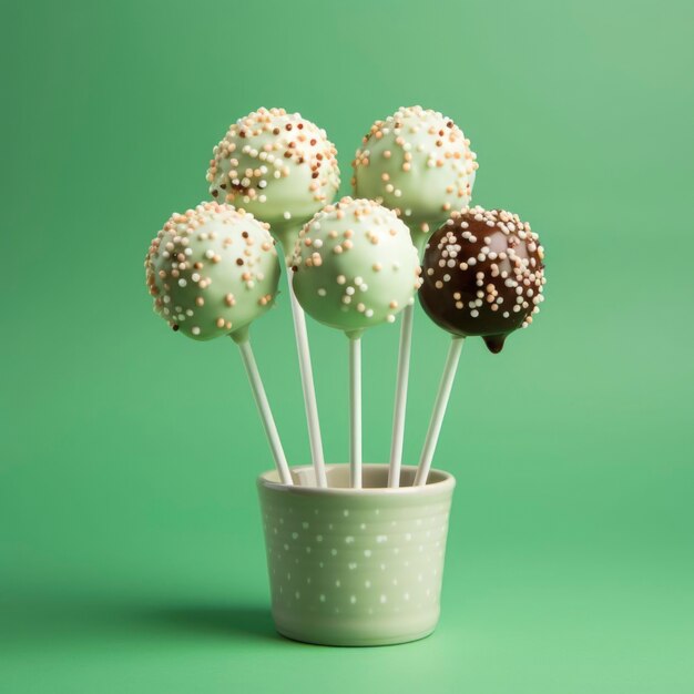 Delicious lollipops arrangement