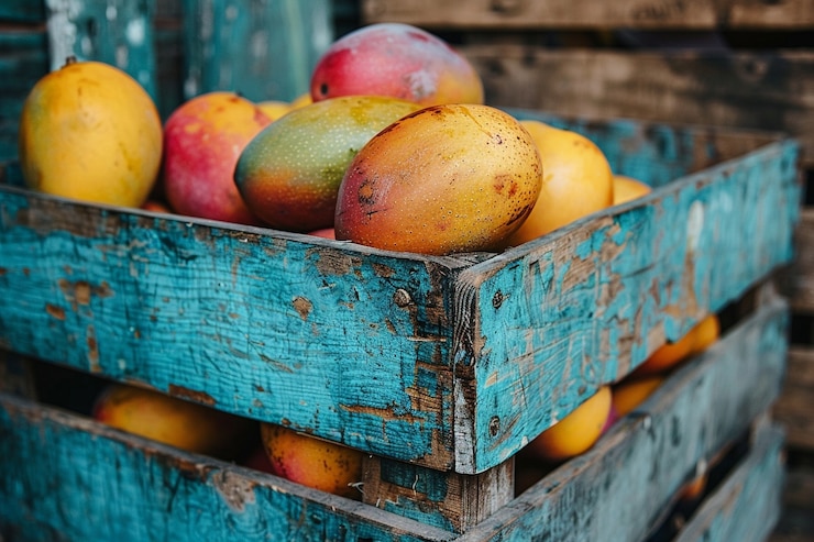 Free Photo delicious  mango still life