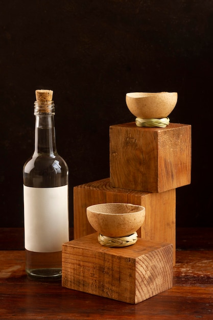 delicious mezcal beverage arrangement