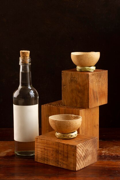 delicious mezcal beverage arrangement