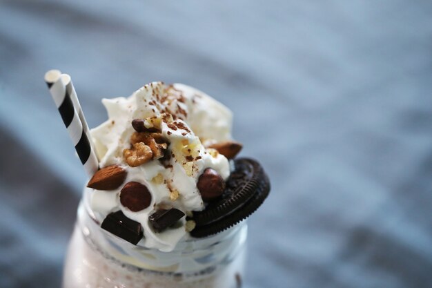 Delicious milkshake