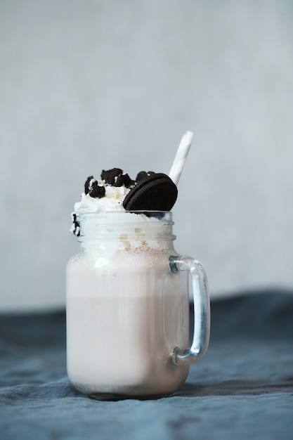 Free photo delicious milkshake