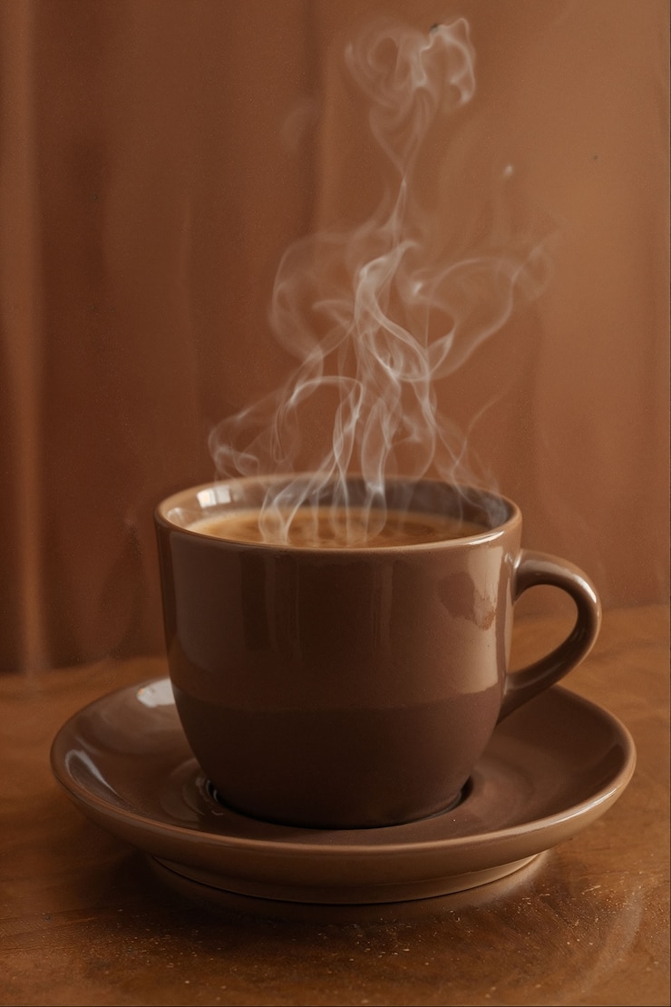 Free Photo delicious mocha mousse elements