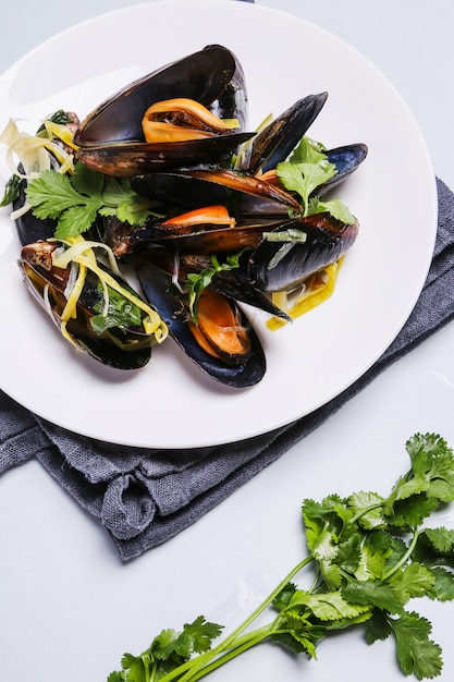 Delicious mussels