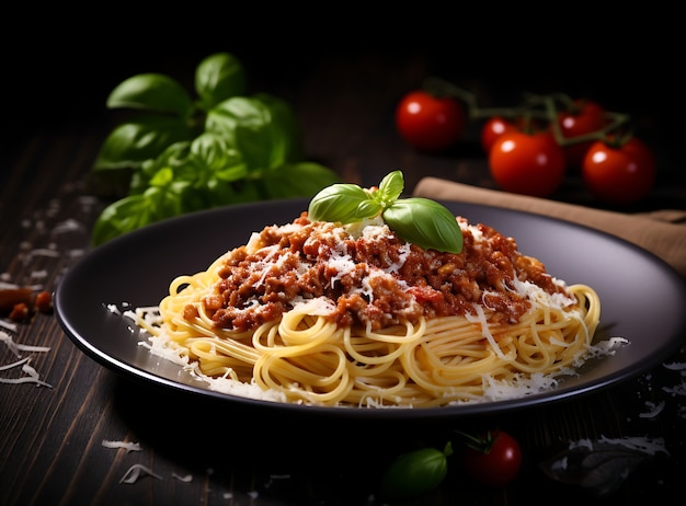 Foto gratuita deliziosa pasta sul piatto