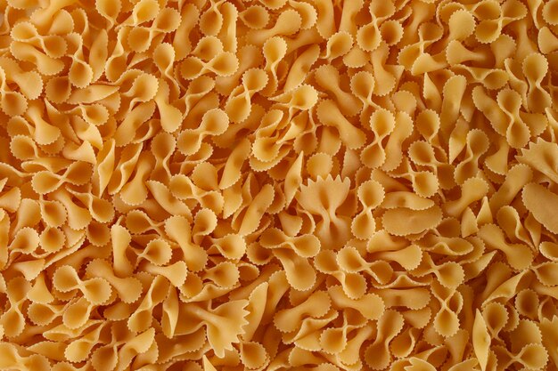 delicious pasta  top view