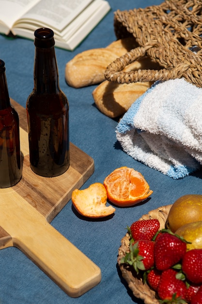 Delicious picnic still life