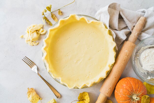 Delicious pie and pumpkin assortment