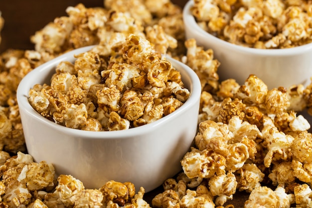 Free photo delicious popcorn