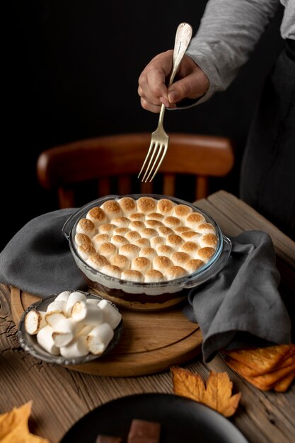 Delicious s'mores dessert assortment