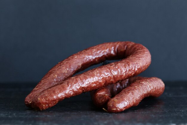 Delicious sausages