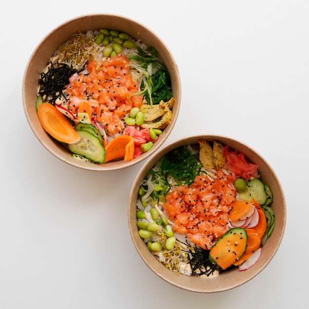 サーモンを使ったおいしいシーフード料理