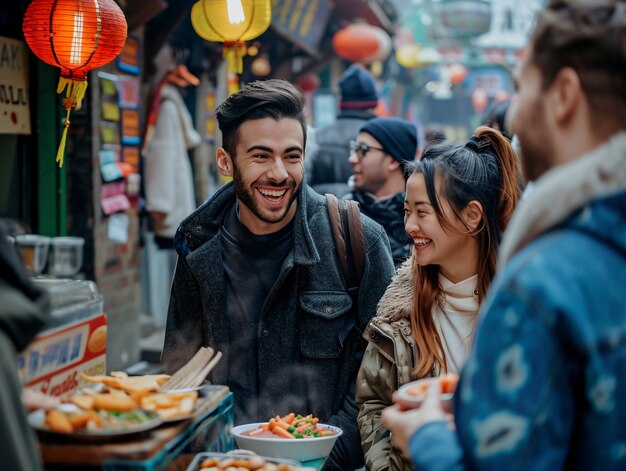Delicious street food fest | AI-generated image