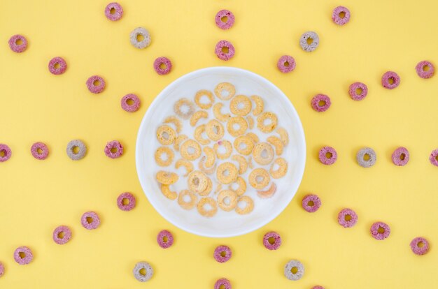 Delicious sun made with cereals