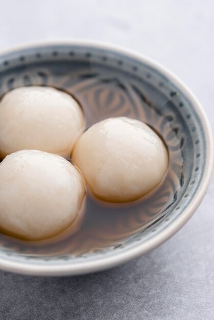 Delicious sweet tang yuan composition