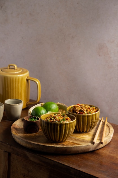 Delicious thai food still life