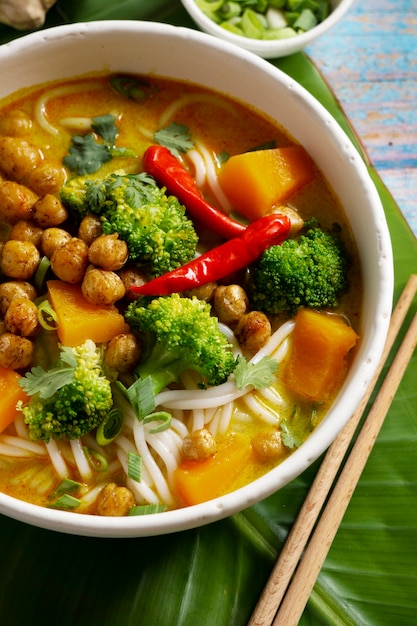 Delicious thai food still life