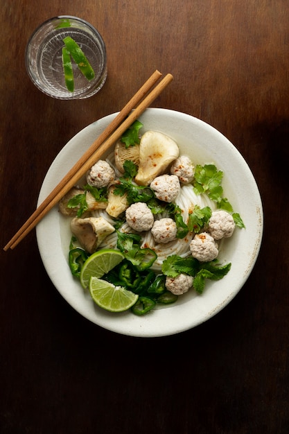 Delicious thai food still life