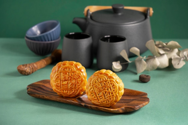delicious traditional dessert arrangement