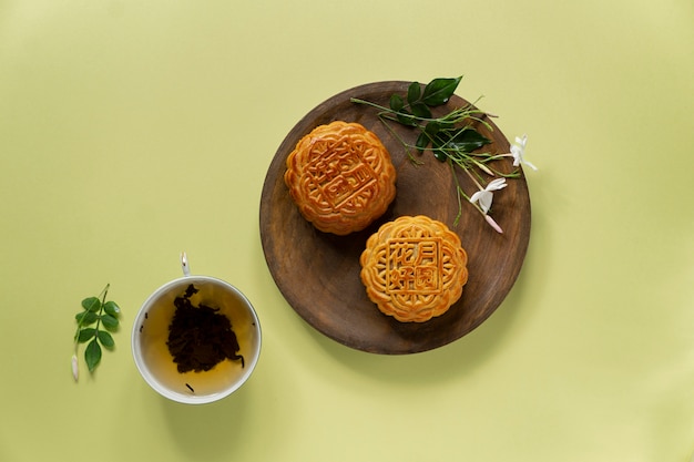 Delicious traditional dessert assortment