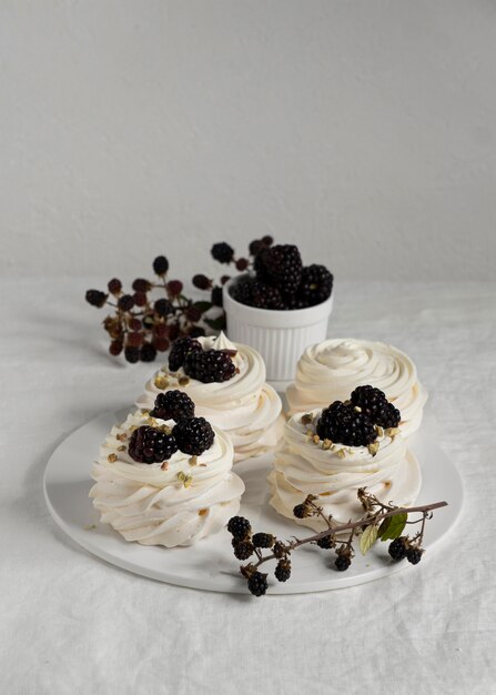 Delicious traditional dessert assortment
