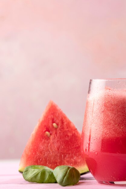 Delicious watermelon drink