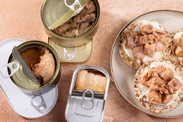 Free Photo delicious white tuna recipe still life