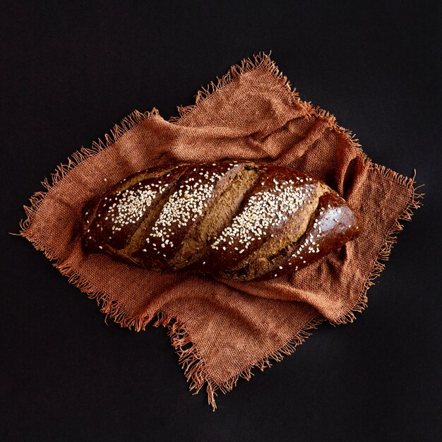 Delicious whole wheat baked bread