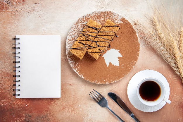 Delizioso dessert gustoso per la celebrazione