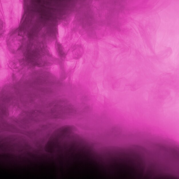 Dense flowing purple cloud 