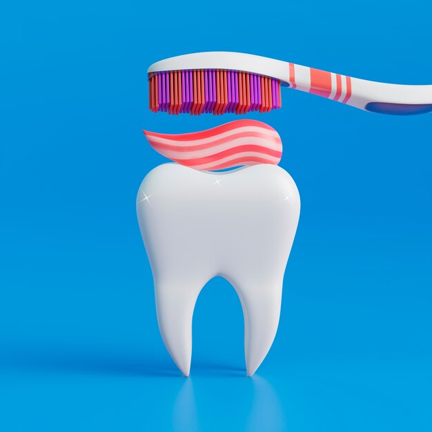 Концепция гигиены полости рта с зубом