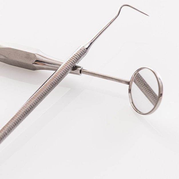 Free photo dentists' instruments