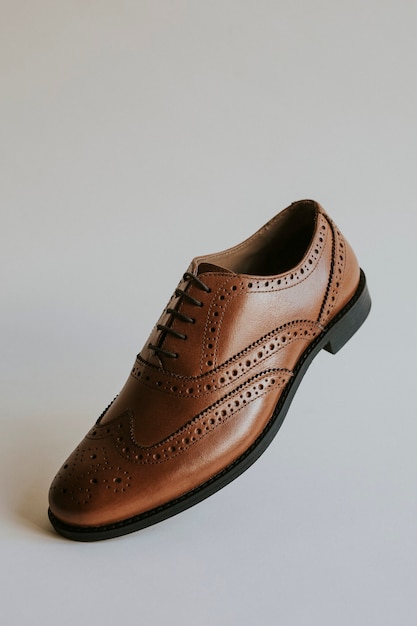 Free photo derby shoes men formal wear