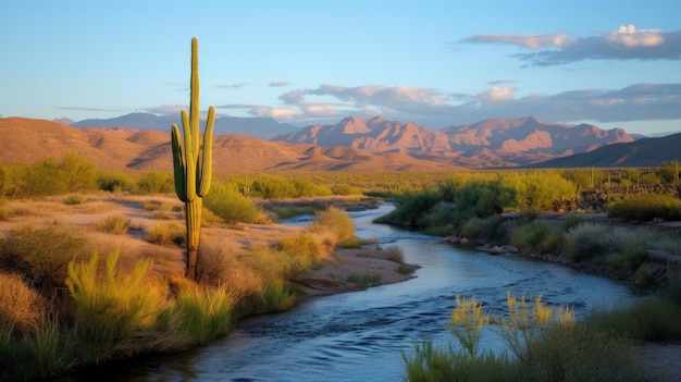 Foto gratuita cactus del deserto in natura