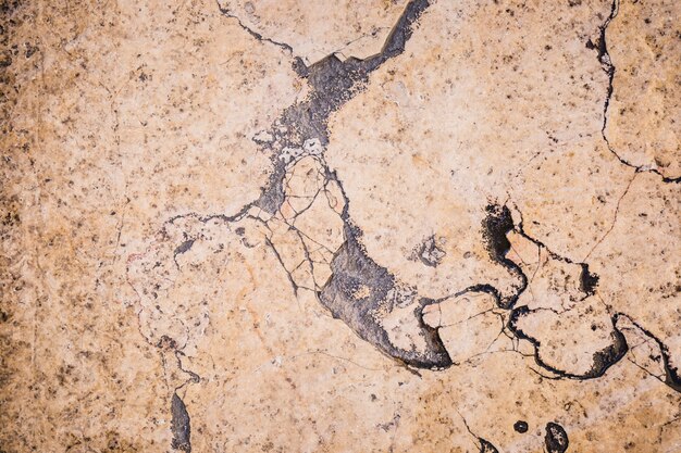 Detail of brown marble wall