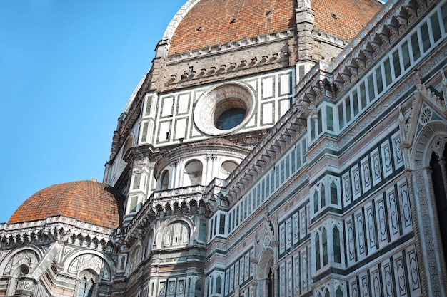 Free photo detail of dome of florence