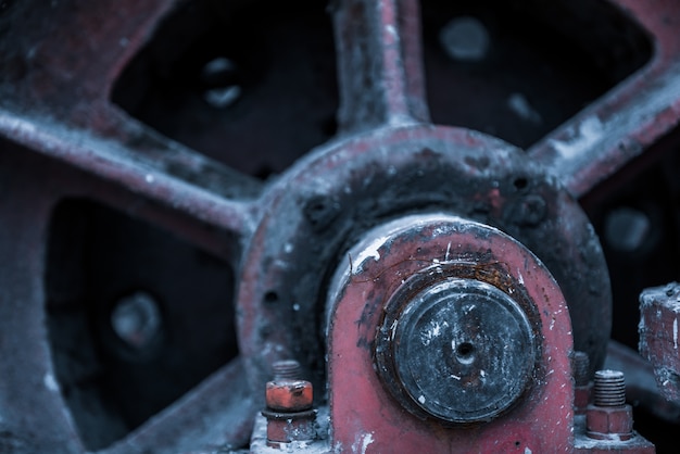 Detail shot of machinery