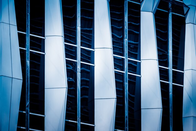 detail shot of modern architecture facade