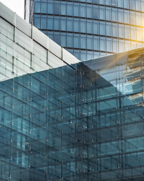 detail shot of skyscrapers