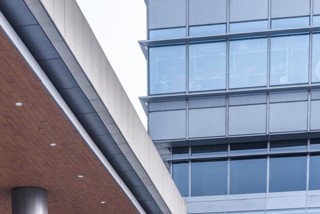 detail shot of skyscrapers