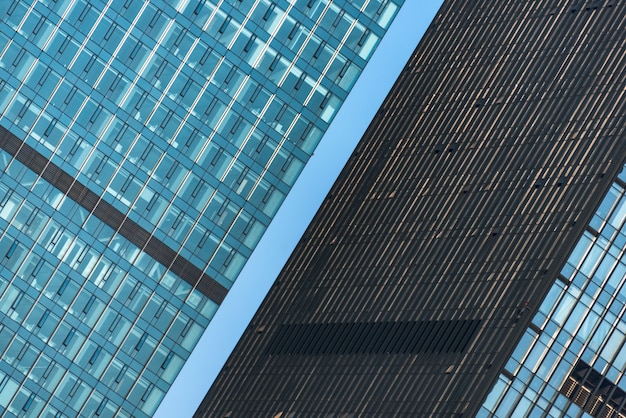 detail shot of skyscrapers