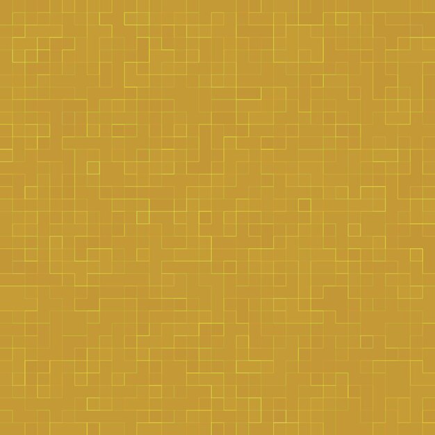 Detail of Yellow Gold Mosiac Texture abstract ceramic mosaic adorned building. Abstract Seamless Pattern. Abstract colored ceramic stones.