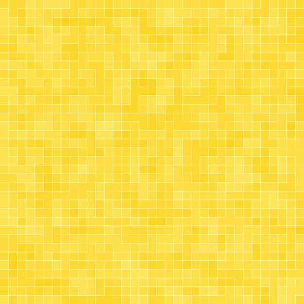 Dettaglio della struttura del mosaico dell'oro giallo mosaico ceramico astratto ornato edificio. modello senza cuciture astratto. pietre ceramiche colorate astratte.