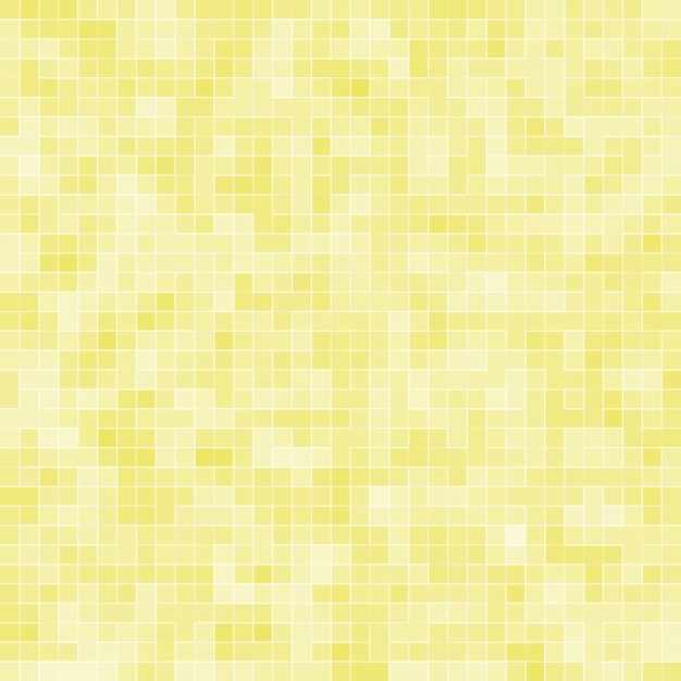 Detail of Yellow Gold Mosiac Texture abstract ceramic mosaic adorned building. Abstract Seamless Pattern. Abstract colored ceramic stones.