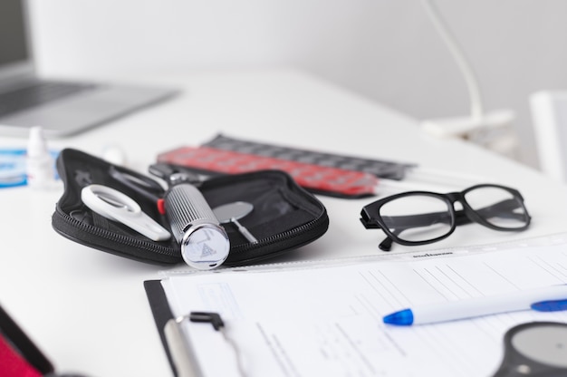 Devices ready for patient consultation