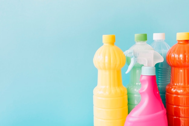 Different cleaning products