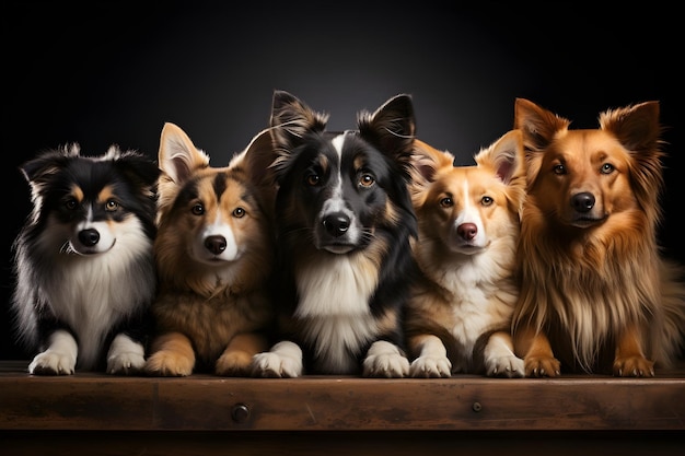 different kinds of dogs photography